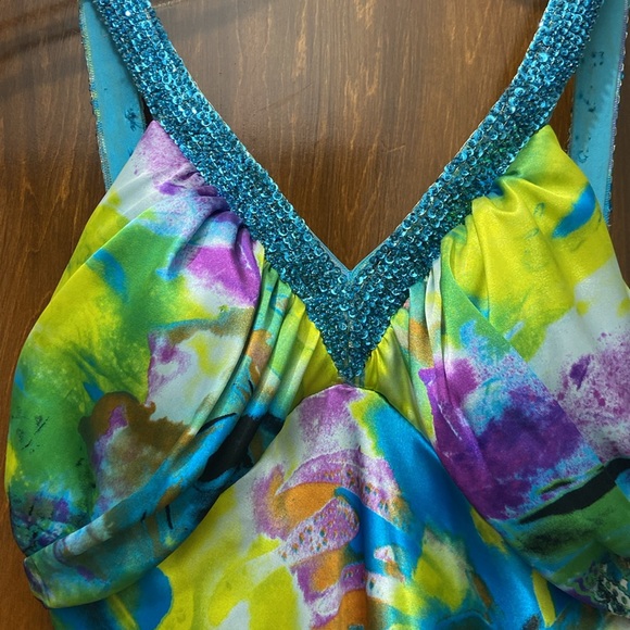 Fun multicolor prom dress - Picture 4 of 6